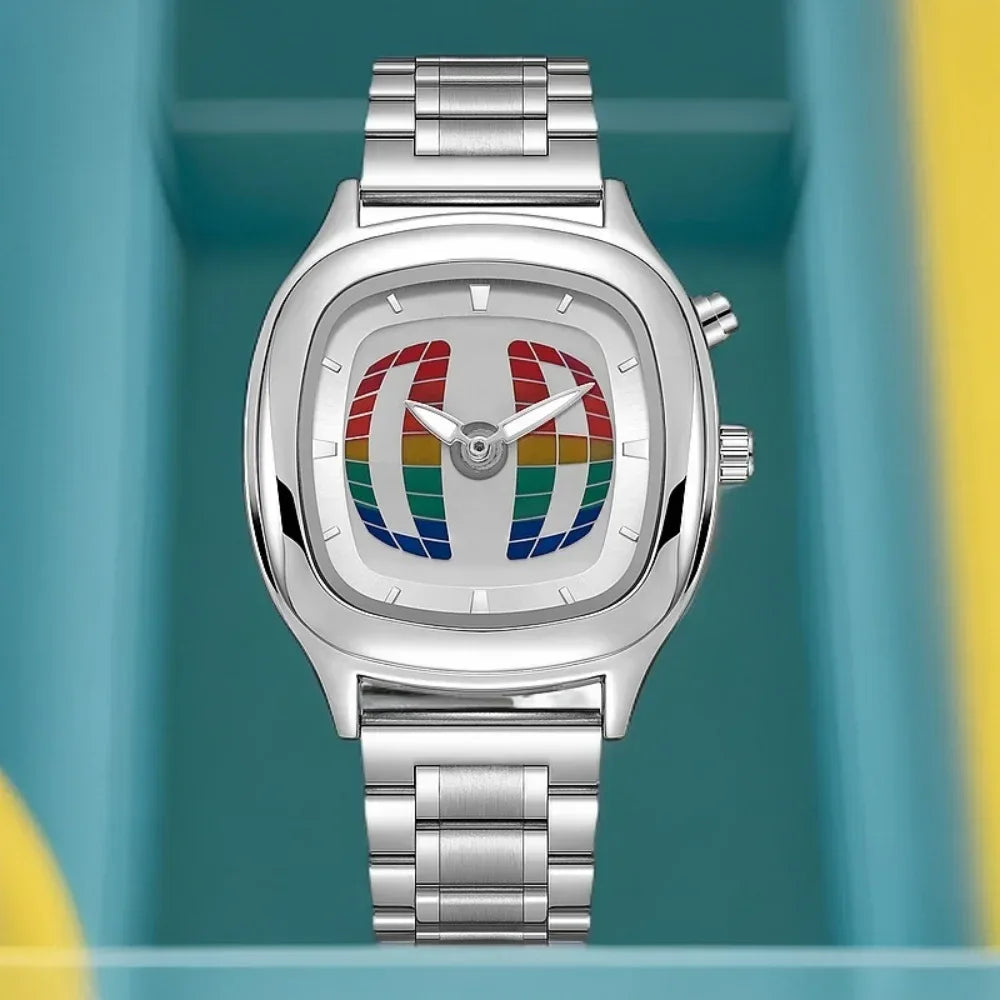 Luxury Dual Display Men's Watch | New Cool Waterproof Quartz Wristwatch | Digital Analog Iced Out Watch Style | 2026 Relogio Masculino | Caratix - CaratixJewelry