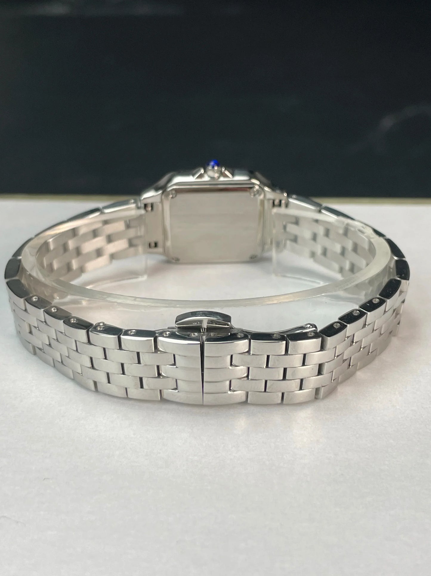 Classic Square Couple's Watch Set | Roman Numerals Luxury Iced Out Watch | Men & Women’s Stainless Steel Quartz | 2026 Trendy Gift | Caratix - CaratixJewelry