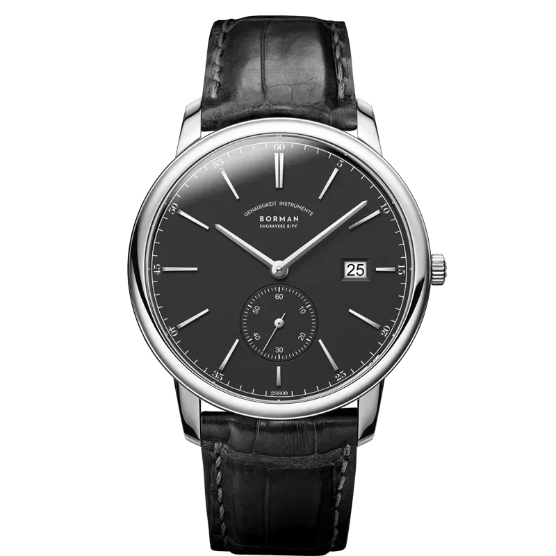 Luxury Men's Automatic Mechanical Watch | Rose Gold Case Sub-Dial Sport Clock | Genuine Leather Iced Out Watch | 2026 High Quality Gentleman's Gift | Caratix - CaratixJewelry