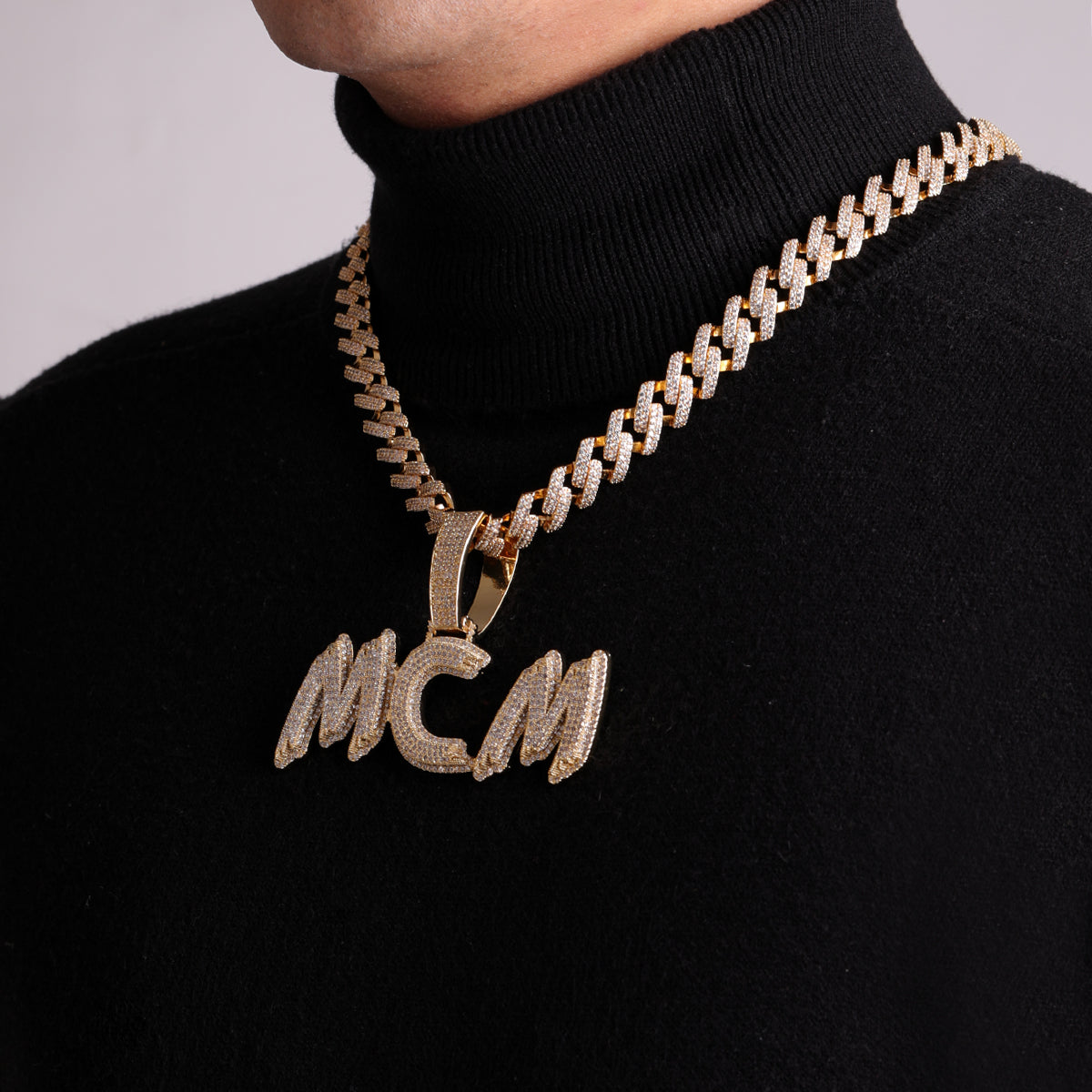 Trend Luxury Design Iced Out Personalized Custom Name Necklace Pendant - Premium Custom Jewelry