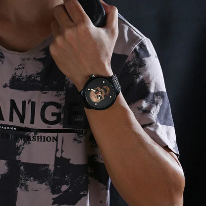 Luxury Skull Watch for Men | Creative Stainless Steel Sports Watch | Top Brand Waterproof Quartz Wristwatch | Iced Out Watch 2026 | Male Fashion Clock | Caratix - CaratixJewelry