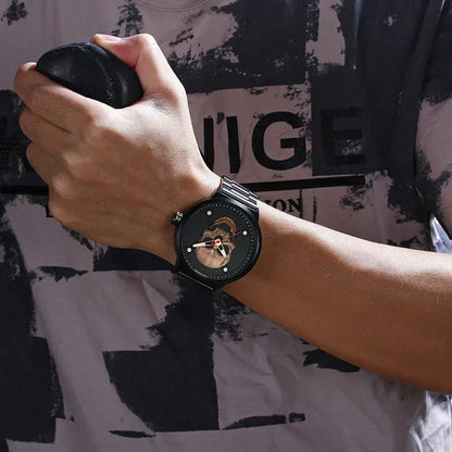 Luxury Skull Watch for Men | Creative Stainless Steel Sports Watch | Top Brand Waterproof Quartz Wristwatch | Iced Out Watch 2026 | Male Fashion Clock | Caratix - CaratixJewelry