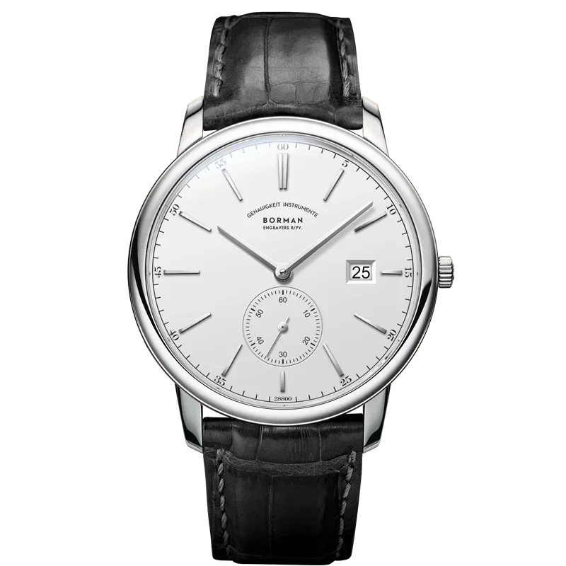 Luxury Men's Automatic Mechanical Watch | Rose Gold Case Sub-Dial Sport Clock | Genuine Leather Iced Out Watch | 2026 High Quality Gentleman's Gift | Caratix - CaratixJewelry