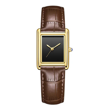 Luxury Couple's Watch Set for Women & Men | Elegant Leather Strap Quartz Wristwatch | Waterproof Iced Out Watch Style | 2026 New Fashion Gift | Caratix - CaratixJewelry