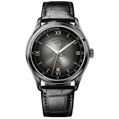 Luxury Men's Automatic Watch | Mechanical Gradient Dial Iced Out Watch | 2026 Fashion Waterproof Sapphire Wristwatch | Auto Date Male Dress Clock | Caratix - CaratixJewelry