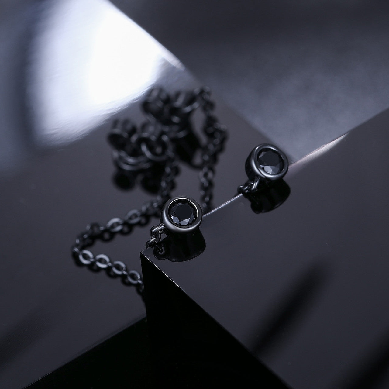 Black Iced D Color VVS Diamond Tassel Style 925 Silver Hip Hop Earrings – Bold Iced Jewelry