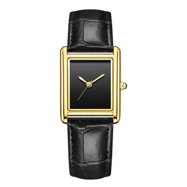 Luxury Couple's Watch Set for Women & Men | Elegant Leather Strap Quartz Wristwatch | Waterproof Iced Out Watch Style | 2026 New Fashion Gift | Caratix - CaratixJewelry