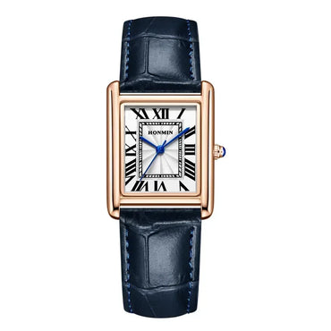 Luxury Couple's Watch Set for Women & Men | Elegant Leather Strap Quartz Wristwatch | Waterproof Iced Out Watch Style | 2026 New Fashion Gift | Caratix - CaratixJewelry