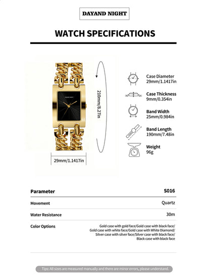 Luxurious Ladies' Arabian Retro Bracelet Watch | Iced Out Watch for Women | European & American Fashion Quartz Wristwatch | Caratix - CaratixJewelry