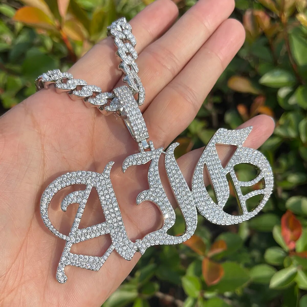 Thin Luxury Iced Out Personalized Custom Name Necklace Pendant - Premium Custom Jewelry