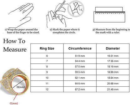 Anillo de diamantes con engaste en garras y acabado en cojín