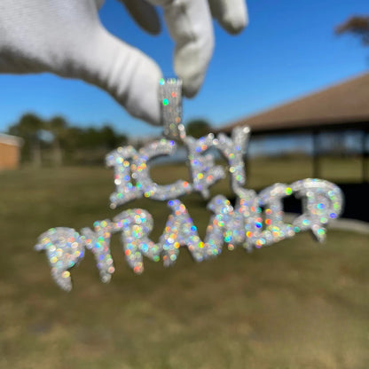 Trend Luxury Design Iced Out Personalized Custom Name Necklace Pendant - Premium Custom Jewelry