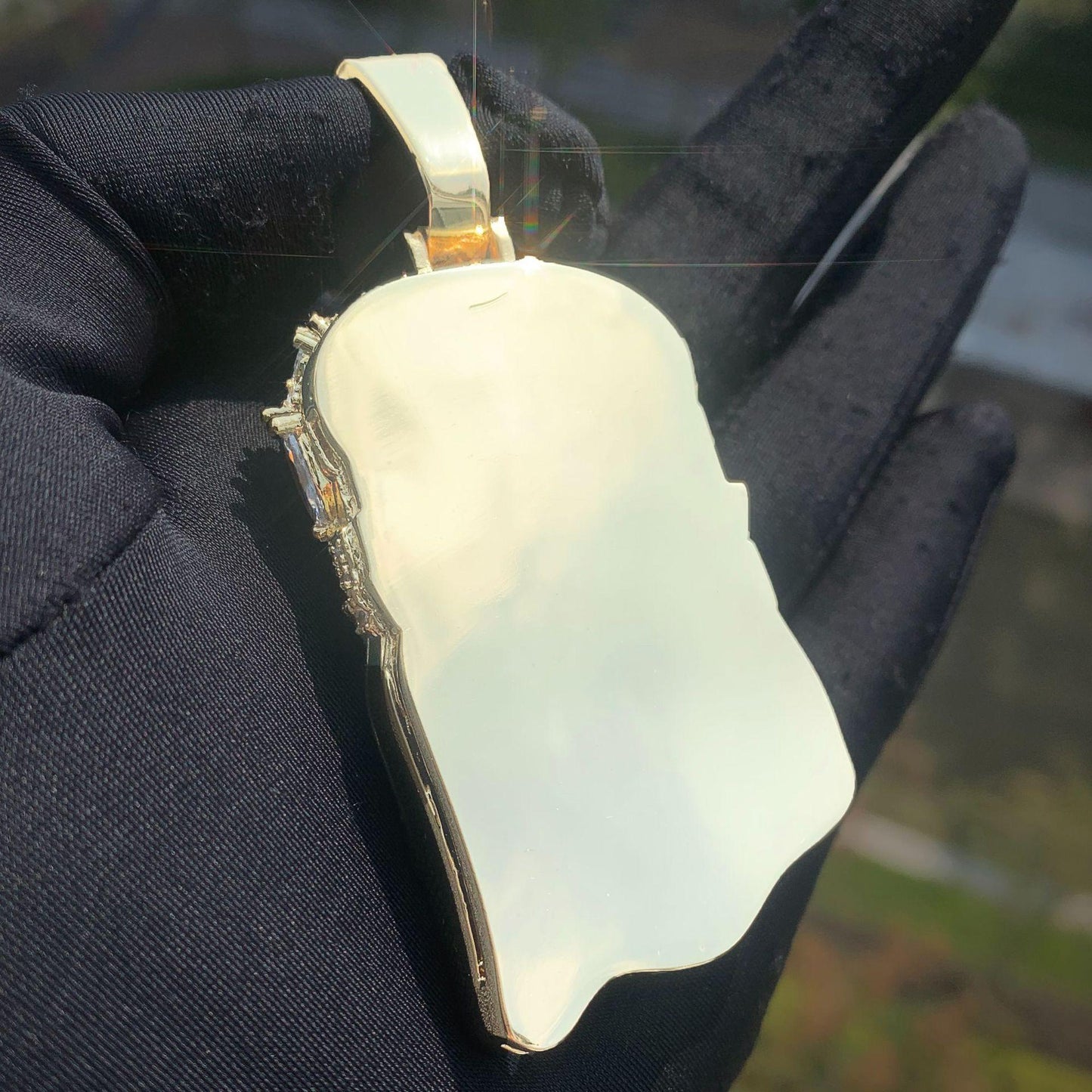 Hip Hop Jesus Pendant Necklace | Iced Out Zircon Design | Street Style Jewelry for Men