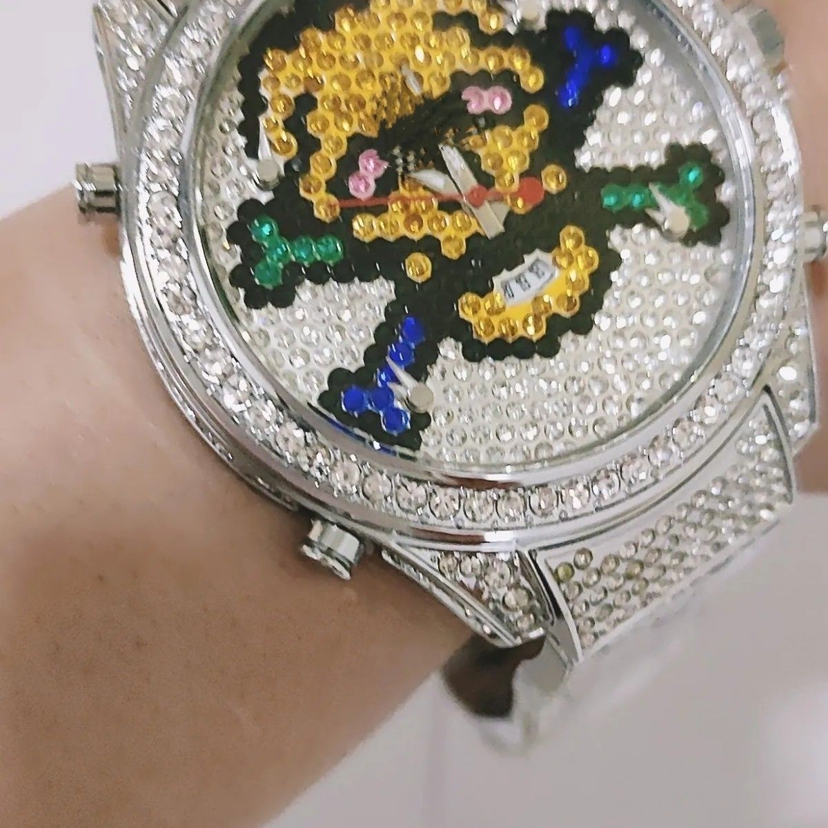 Fully Iced Out 5 Time Zone Watch Men's Hip Hop | Caratix