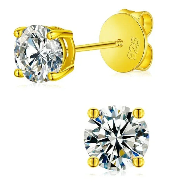 Black Iced D Color VVS Tassel Style 925 Silver Earrings - CaratixJewelry