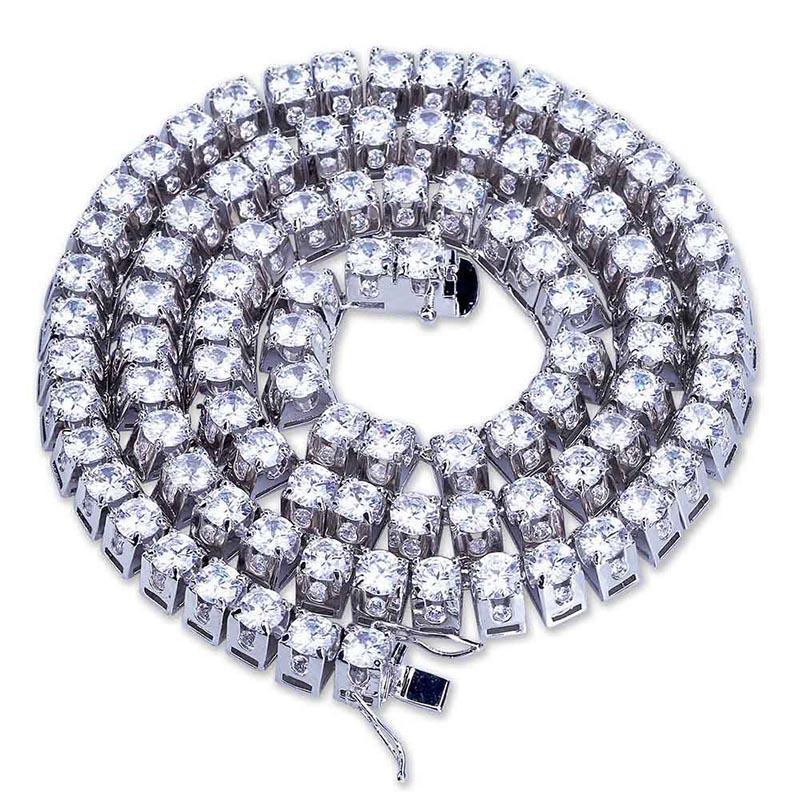 CARÁTIX 10mm Gold Iced Out CZ Tennis Chain Choker Necklace - CaratixJewelry