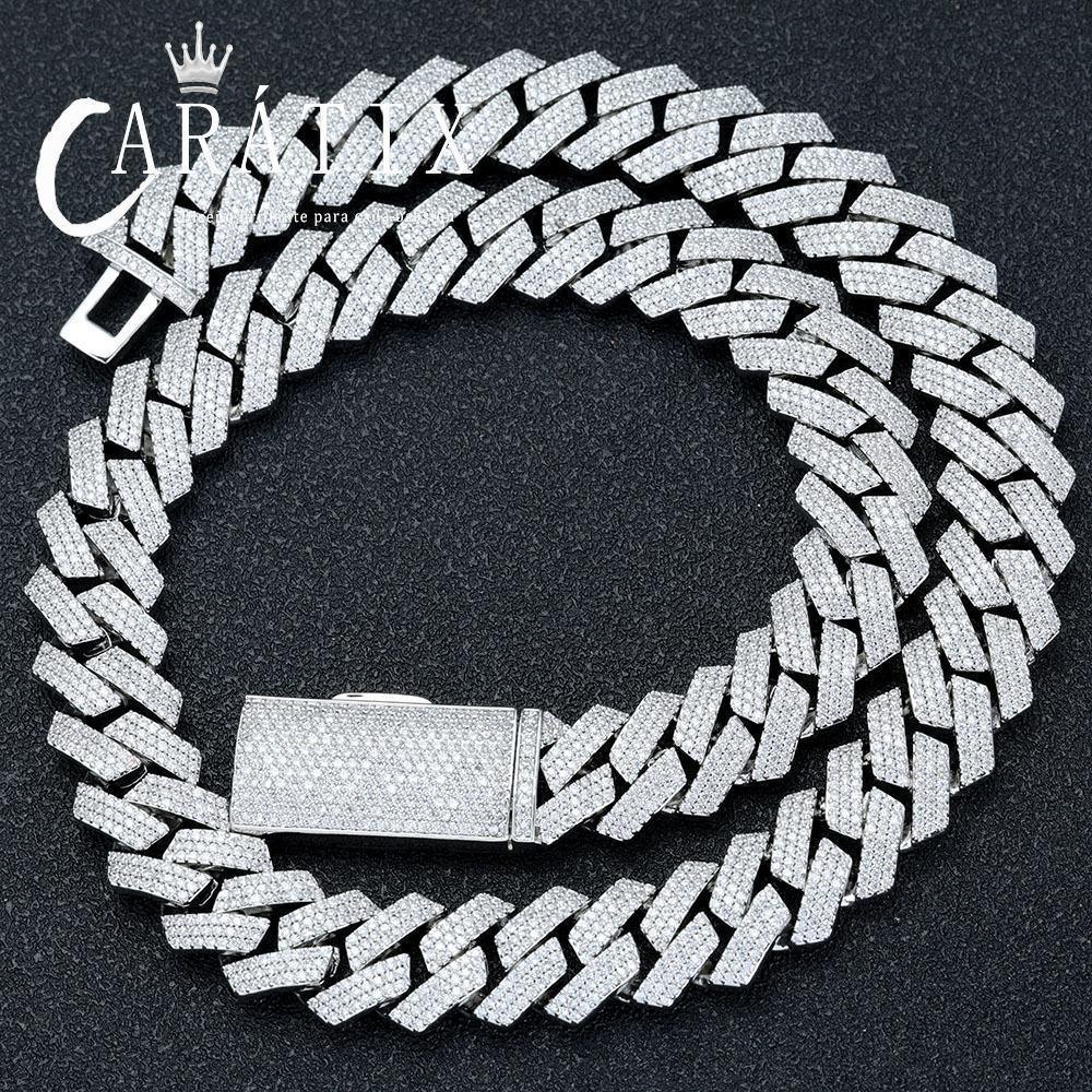 CARÁTIX – 16mm Chunky Cuban Link Chain Necklace | Hip Hop Rock Jewelry for Men & Women - CaratixJewelry