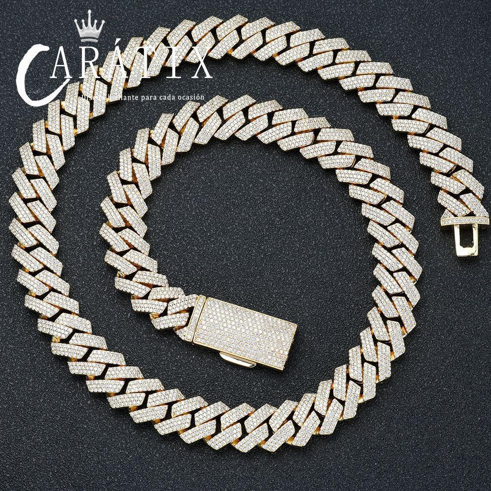 CARÁTIX – 16mm Chunky Cuban Link Chain Necklace | Hip Hop Rock Jewelry for Men & Women - CaratixJewelry