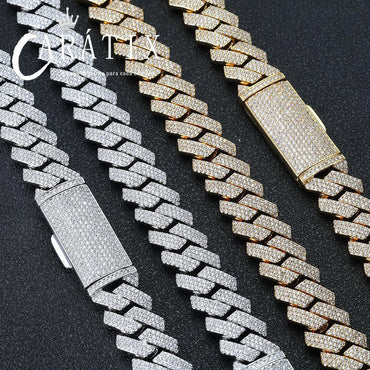 CARÁTIX – 16mm Chunky Cuban Link Chain Necklace | Hip Hop Rock Jewelry for Men & Women - CaratixJewelry