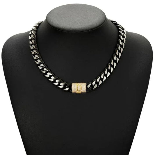 CARÁTIX 18mm Flower Infinity Cuban Link Chain Necklace – 5A+ CZ Iced Out Heavy Hip Hop Bling Jewelry for Men | Rapper Gift - CaratixJewelry