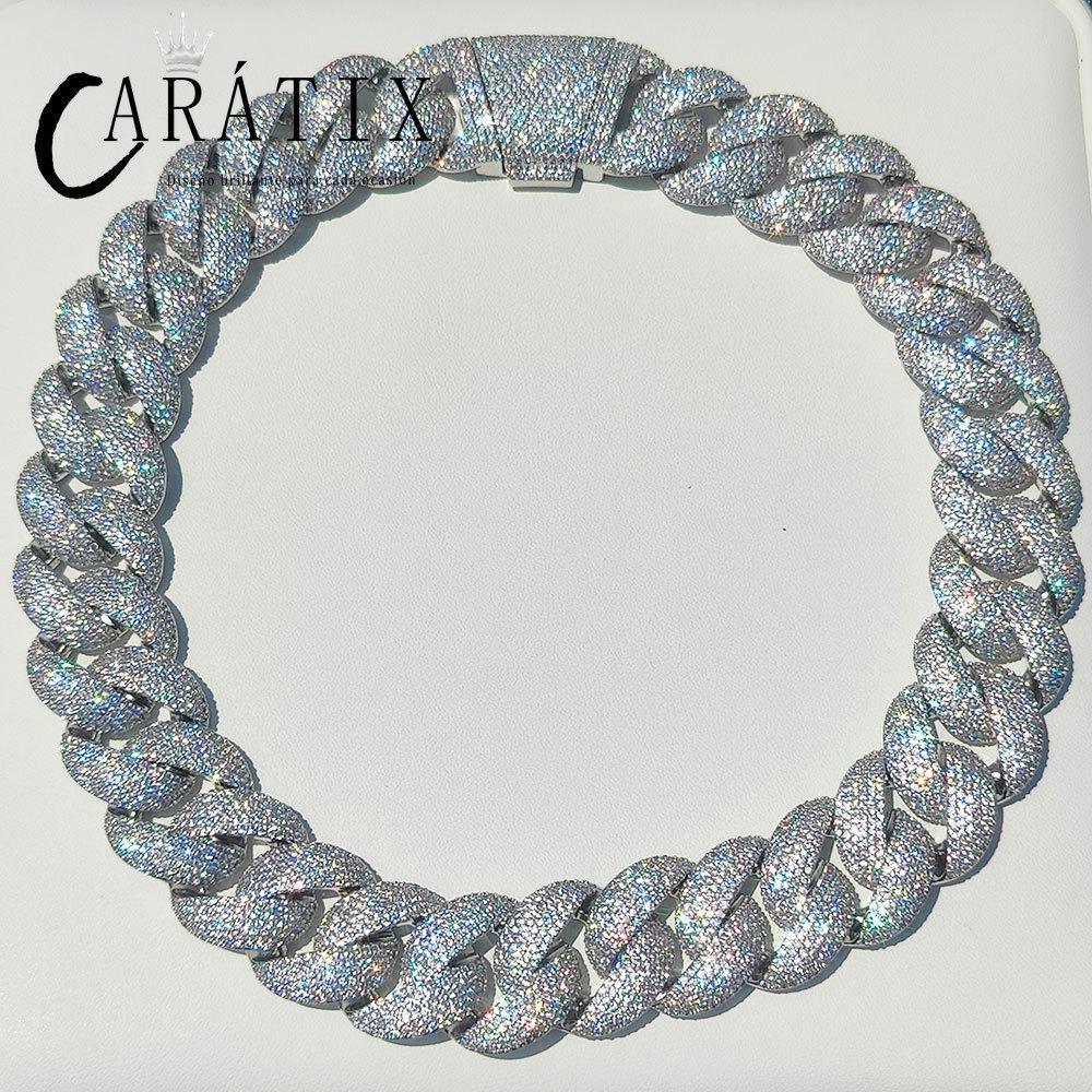 CARÁTIX 22MM 6-Row Full Cuban Link Chain - CaratixJewelry