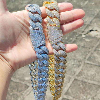 CARÁTIX 22MM 6-Row Full Cuban Link Chain - CaratixJewelry