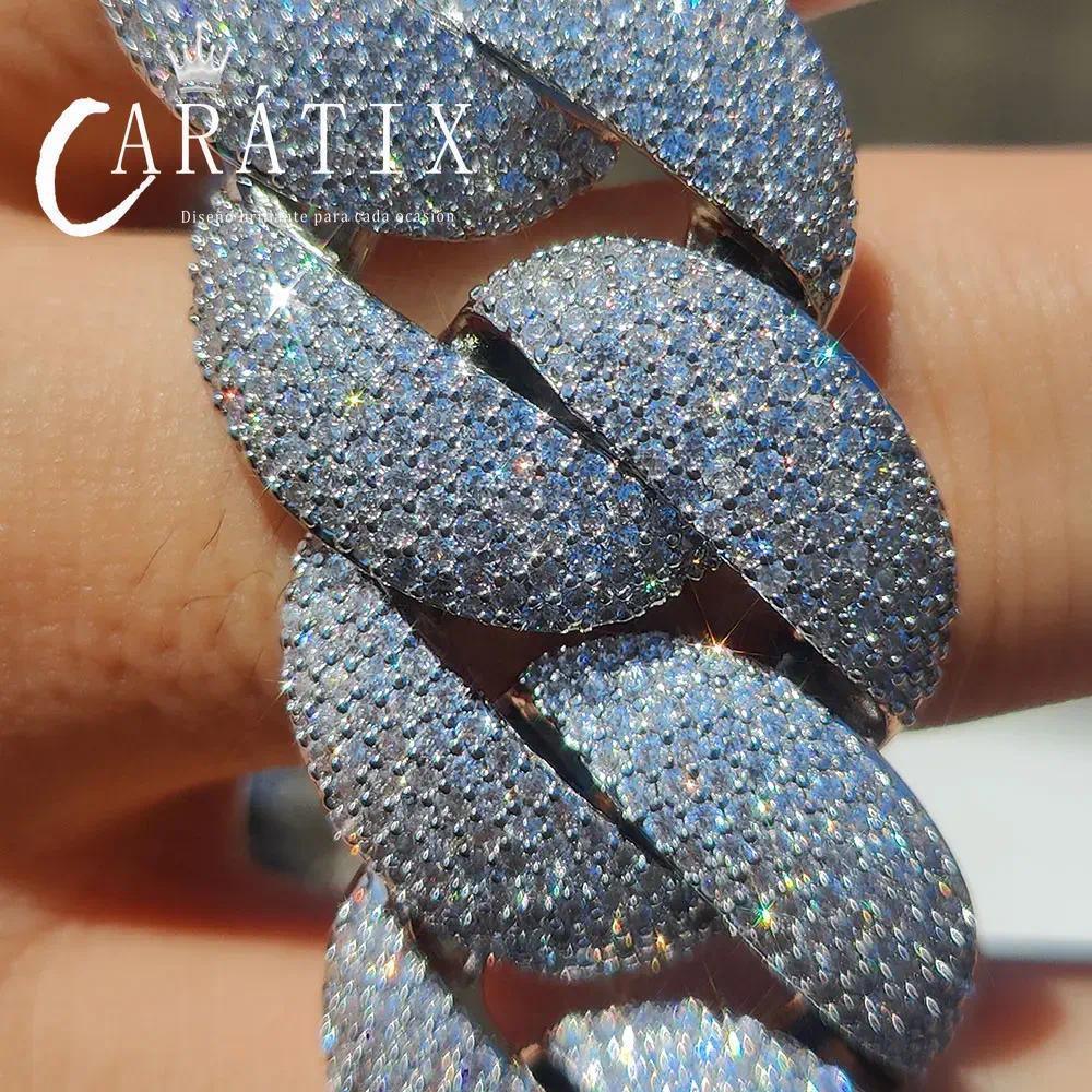 CARÁTIX 22MM 6-Row Full Cuban Link Chain - CaratixJewelry