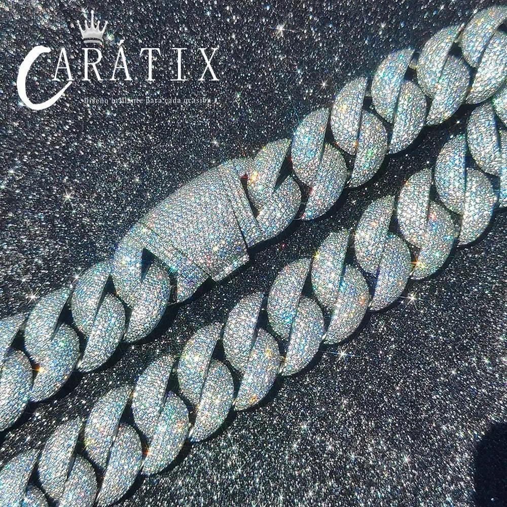 CARÁTIX 22MM 6-Row Full Cuban Link Chain - CaratixJewelry