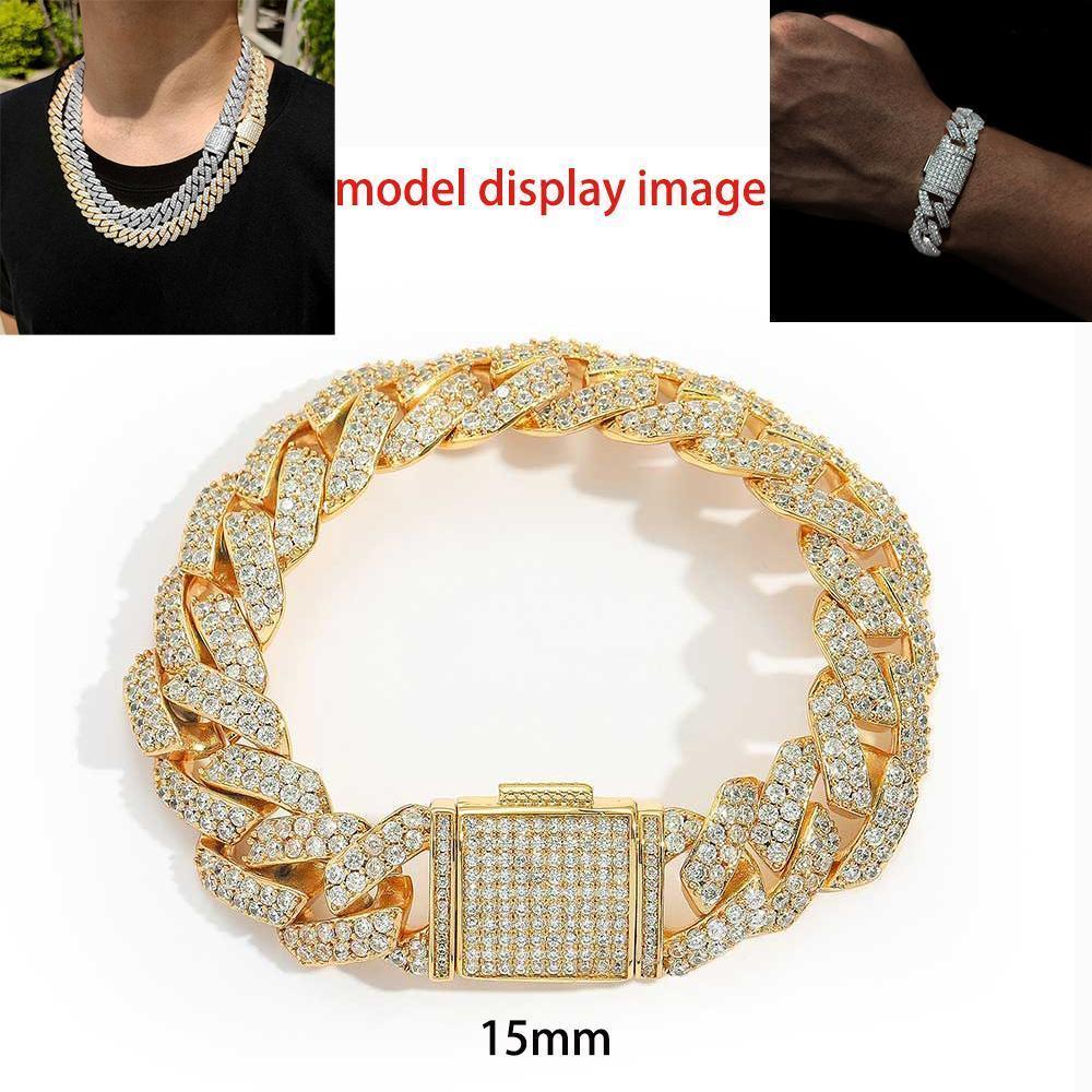 10mm to 20mm – CZ Cuban Link Necklace - CaratixJewelry
