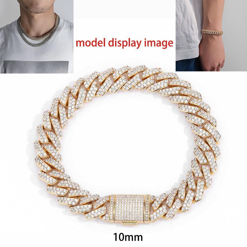 10mm to 20mm – CZ Cuban Link Necklace - CaratixJewelry