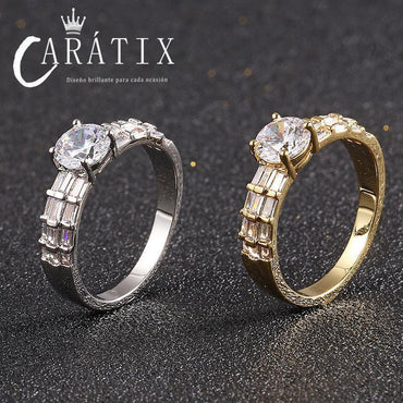 CARÁTIX Full Zircon Hip Hop Ring | Fashion Trend Unisex High Quality Jewelry - CaratixJewelry