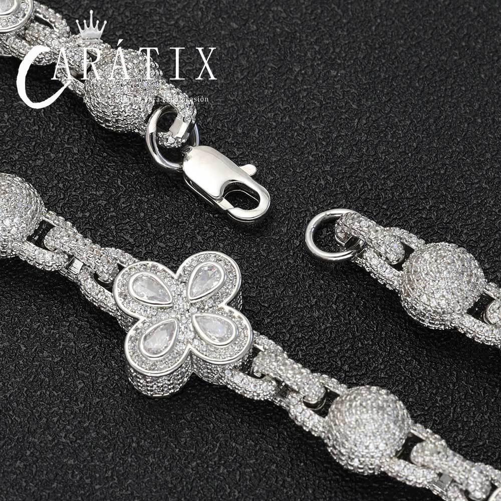 CARÁTIX – Luxury Cross Cuban Chain Bracelet & Necklace Set | Bling CZ Fashion Jewelry for Women - CaratixJewelry