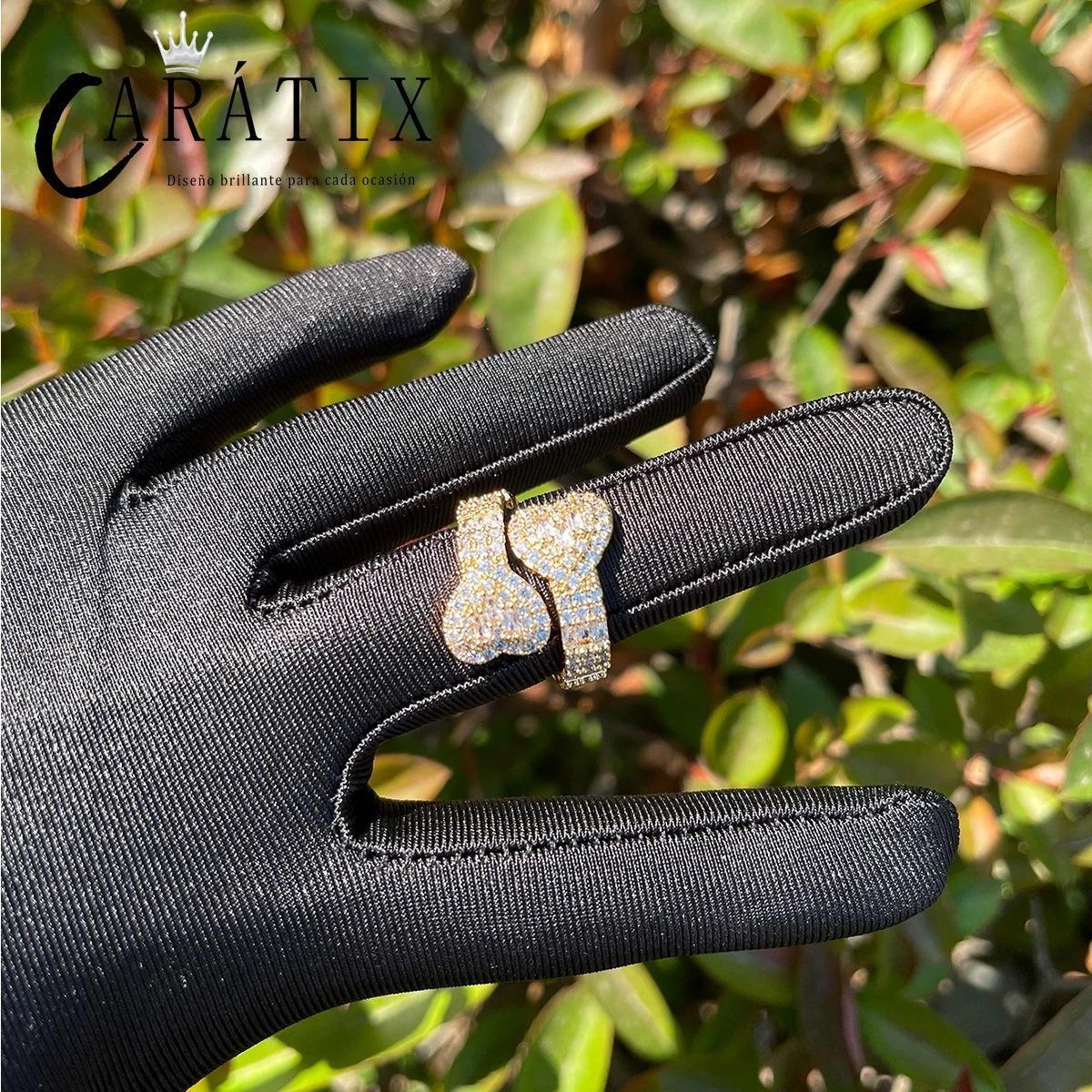 CARÁTIX Open Love Ring | Adjustable Electroplated Hip Hop Fashion Jewelry for Men & Women - CaratixJewelry