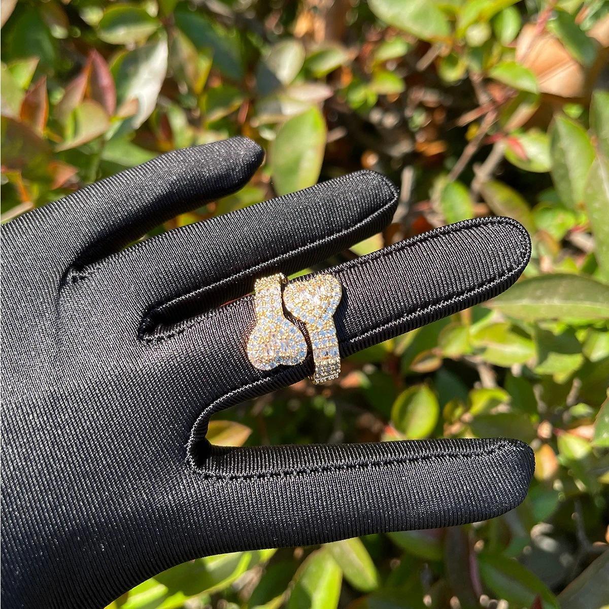 CARÁTIX Open Love Ring | Adjustable Electroplated Hip Hop Fashion Jewelry for Men & Women - CaratixJewelry