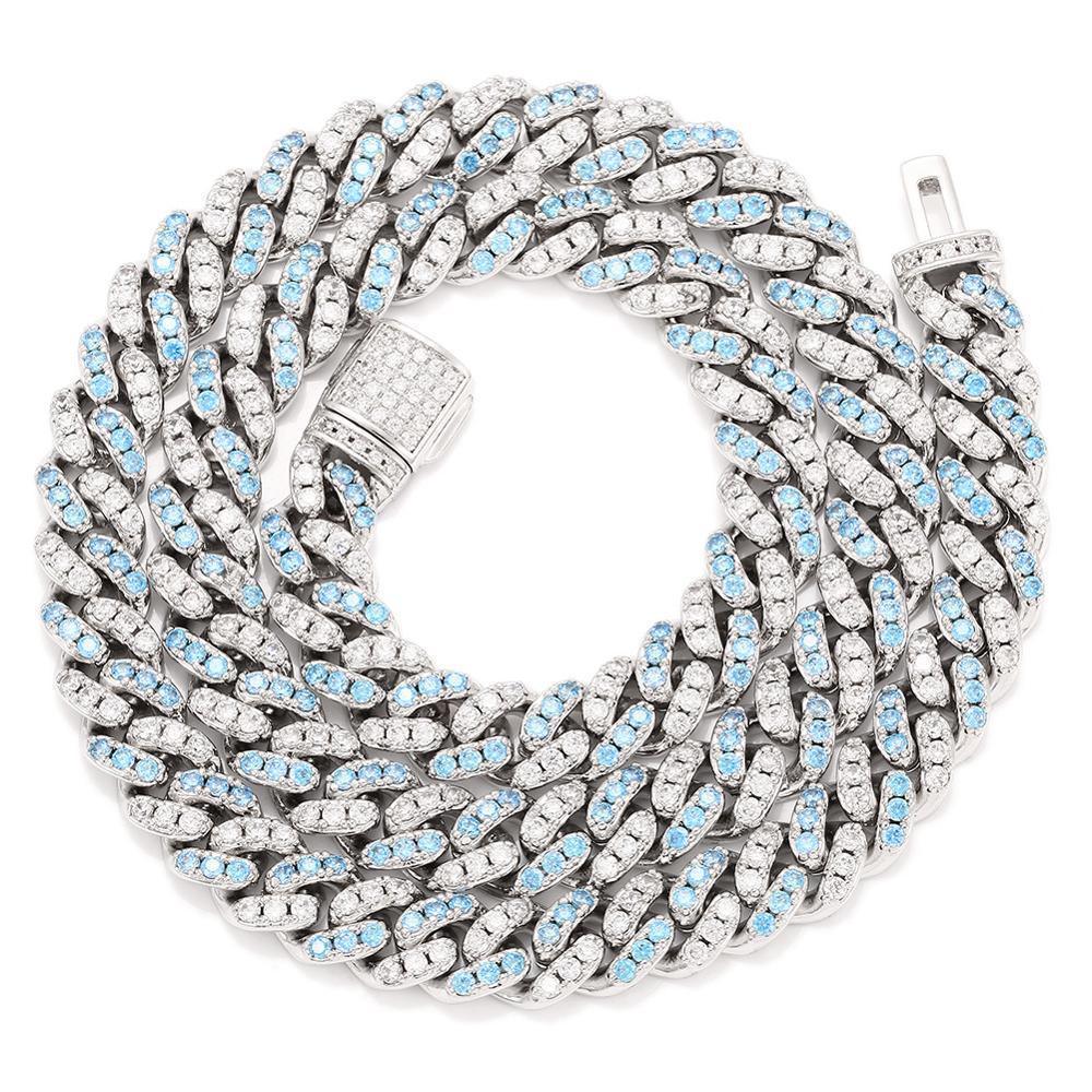 CARÁTIX Round Cuban Miami Chain | AAA CZ Iced Out Prong Set Hip Hop Choker Necklace for Men & Women - CaratixJewelry