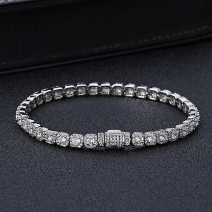 CARÁTIX Women’s AAAAA Zircon Tennis Chain Necklace – Shiny Rock Miami Style Fashion Jewelry - CaratixJewelry