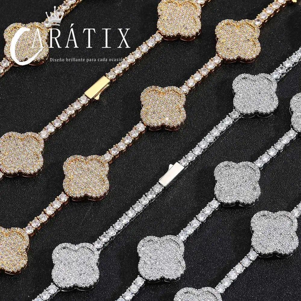 CARÁTIX Zircon Tennis Necklace – High-Quality Bling Tennis Chain Jewelry for Girls - CaratixJewelry