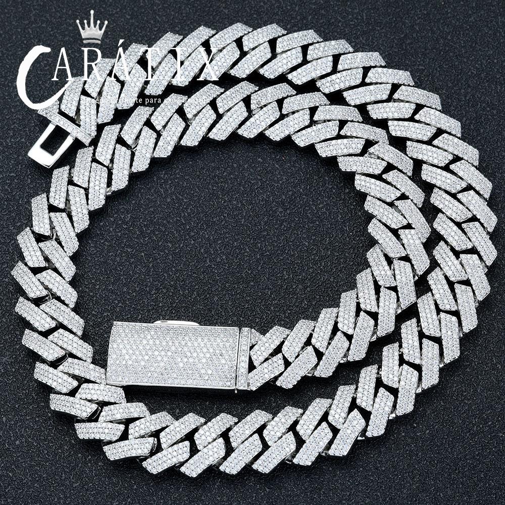 CARÁTIX – 16mm Chunky Cuban Link Chain Necklace | Hip Hop Rock Jewelry for Men & Women