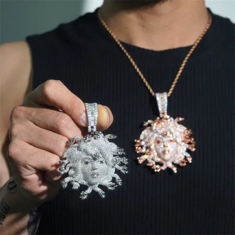Delisa-Style Pendant – 925 Sterling Silver Moissanite Necklace, Sparkling New Jewelry Design - CaratixJewelry