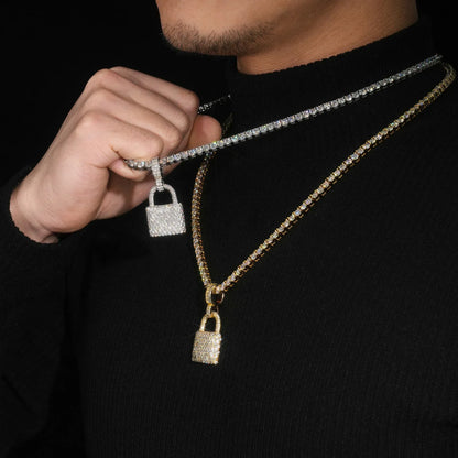 New Hip-Hop Style Pendant – S925 Silver Moissanite Jewelry, Trendy Hiphop Accessory - CaratixJewelry