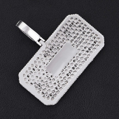 Personalized Hip-Hop Letter Pendant – S925 Silver D Color Moissanite Jewelry - CaratixJewelry