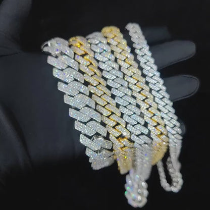 10mm to 20mm – CZ Cuban Link Necklace