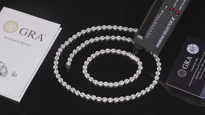 12mm Iced-Out Moissanite Cuban Link Chain – S925 Sterling Silver Hip Hop Streetwear Necklace
