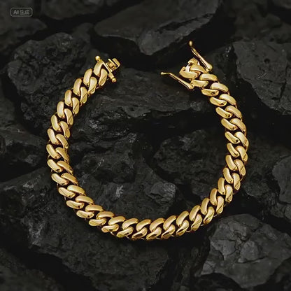 CARÁTIX – 20mm Zircon Iced Out Brass Cuban Link